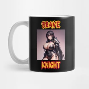 Brave Knight Anime Girl Mug